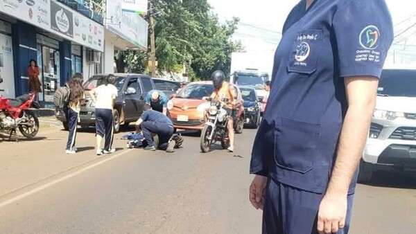 Familia de niños atropellados por motociclista pide ayuda