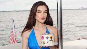 Así Nadia Ferreira celebró su cumple en Miami