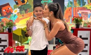 Así fue el festejo de cumple del peque de Omar Alderete y Judith Gamarra