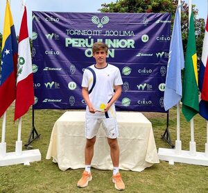 Alvaro Frutos Alonso es doble campeón del Perú Junior Open
