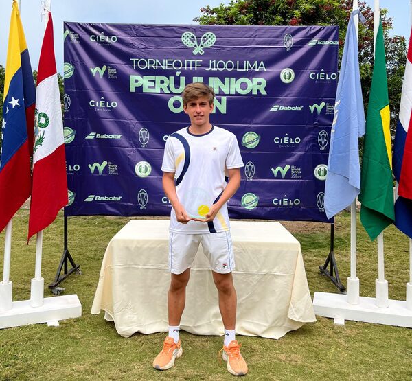 Alvaro Frutos Alonso es doble campeón del Perú Junior Open