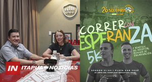 COORDINAN LA 26ª CORRECAMINATA SOLIDARIA “CORRER CON ESPERANZA”
