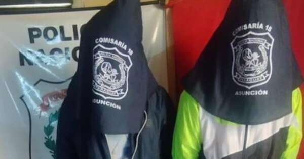 La Nación / Detienen a dos personas con varios gramos de marihuana