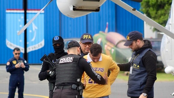 Extraditan desde Argentina a Alcides Medina Brítez, uno de los más buscados de Paraguay