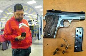 Seguridad de Cerro intentó viajar a Perú armado con pistola •