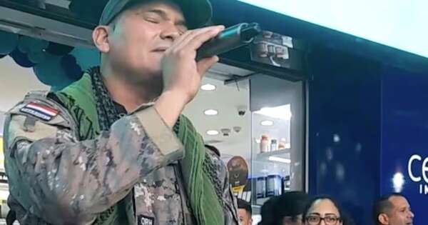 La Nación / Policía deslumbra con su talento vocal en el Este
