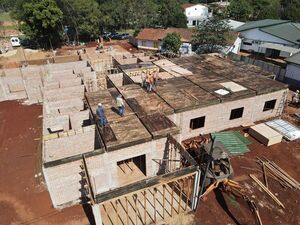 AVANZA LA CONSTRUCCIÓN DEL PABELLÓN QUIRÚRGICO DEL HOSPITAL DE NATALIO