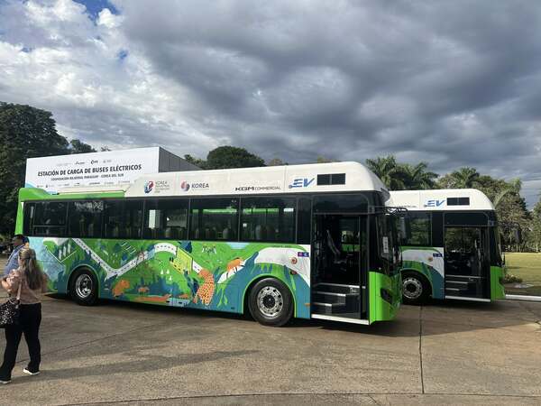 Hernandarias espera el visto bueno de Dinatran para operar buses eléctricos - La Clave