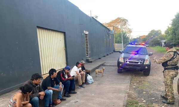 Caen seis tras patrulla preventiva en la “terraza del país“