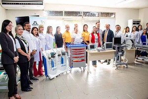 Hospital Los Ángeles recibe equipos biomédicos de alto impacto social adquiridos por la Itaipú Binacional | DIARIO PRIMERA PLANA
