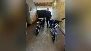 Recuperan dos motocicletas hurtadas en zona boscosa de Encarnación