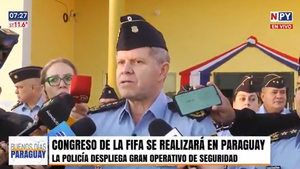 Congreso 75º de la FIFA: 5.000 policías darán cobertura en el operativo de seguridad