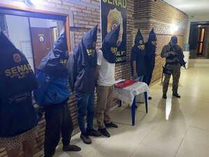 Capturan a seis supuestos microtraficantes en Pedro Juan Caballero - Nacionales - ABC Color