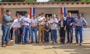 Inauguran seis aulas en Escuela de Cordillera, como parte de la atención integral a la educación - .::Agencia IP::.