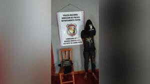 Detienen en Cambyretá a joven por tentativa de agresión con arma blanca y lo vinculan a un hurto