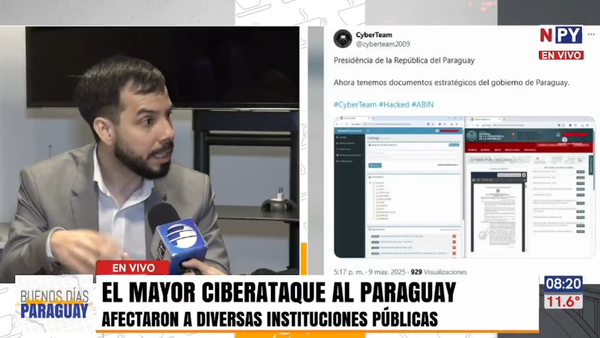 ¿El mayor ciberataque del Paraguay? Piratas informáticos roban datos personales de paraguayos