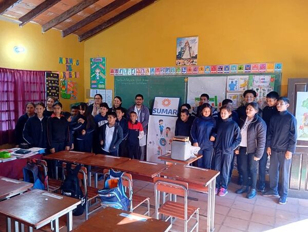 Plan de Acción SUMAR: instituciones educativas de Caazapá, Misiones y Central refuerzan prevención del consumo de sustancias • PARAGUAY TV