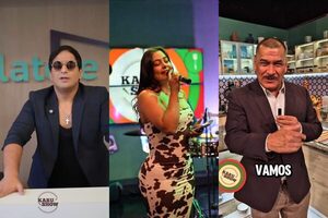 Alejandro Palacio le cantó al oído a Larissa Riquelme y le dijo "paraguaya bonita" - Teleshow