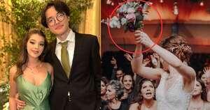 La Nación / ¿Kotaro celebró que Lari Barrientos no atrapara el ramo en una boda?