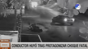 Conductor huyó: dejó un fallecido y herido grave