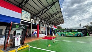 Hernandarias avanza al futuro con primeros buses eléctricos