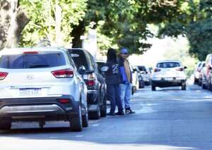 Operativo de Nenecho para la foto: cuidacoches siguen operando en Asunción - Nacionales - ABC Color