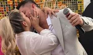 Junior Rodríguez se pasó de romántico con Fátima Román, quien hoy está de cumple