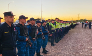 Policía Nacional moviliza 5.000 agentes para el Congreso de la FIFA en Luque