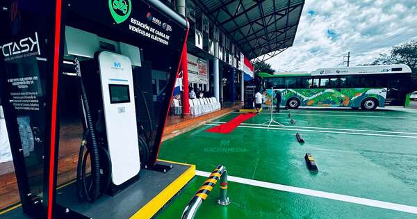 La Nación / Hernandarias: pasajes gratis un mes en buses eléctricos, aunque faltan ajustes para operación