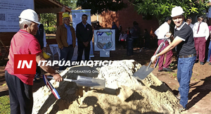 MUNICIPALIDAD DE NVA. ALBORADA INICIA CONSTRUCCIÓN DE NUEVAS AULAS EN ESCUELA