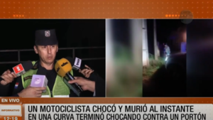 Motociclista choca y muere el día de su cumpleaños