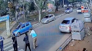 Luque: Motociclista atropelló a un niño