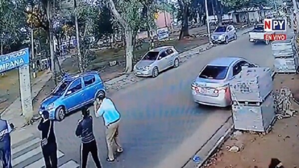 Luque: Motociclista atropelló a un niño