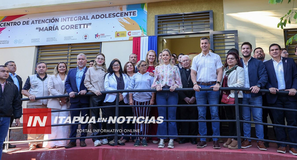 REABREN CENTRO ESPECIALIZADO PARA ADOLESCENTES EN LA CHACARITA TRAS 15 AÑOS