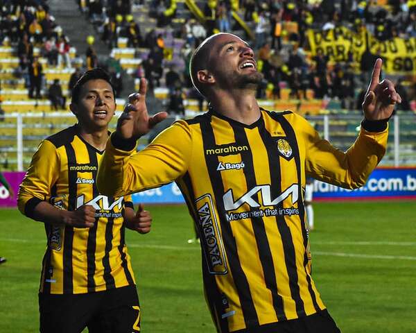 Juan Sinforiano se destaca con goles en Bolivia - Fútbol - ABC Color