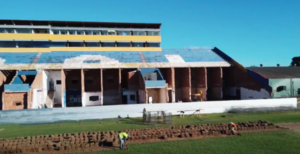 Versus / Luqueño muestra los avances "a buen ritmo" de las obras en el Feliciano Cáceres