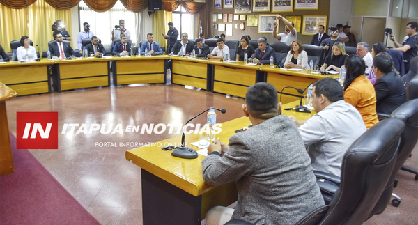 JUNTA DEPARTAMENTAL DE ITAPÚA APRUEBA PRESUPUESTO 2026