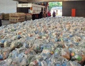 Gobierno envía 57.000 kilos de alimentos no perecederos a comunidades indígenas del Chaco - ADN Digital