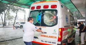 La Nación / Ordenan prisión de motociclista que embistió a dos escolares que siguen en Hospital Tesãi