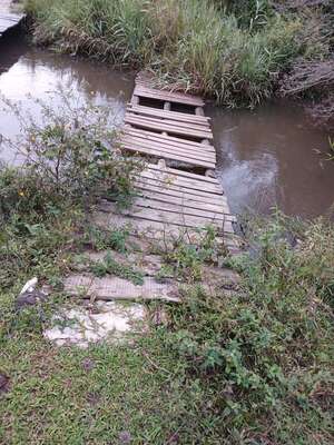 Santa Rosa: por falta de gestión del intendente no se construye puente, dice concejal - Nacionales - ABC Color