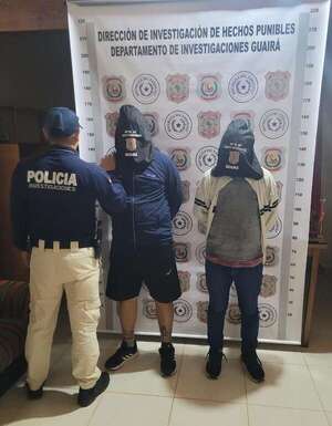Empleados de una distribuidora fingieron asalto tras despilfarrar G. 12 millones de la empresa - Policiales - ABC Color