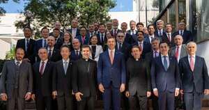 La Nación / Reunión de Peña con Cuerpo Diplomático apuntó a promoción de alianzas estratégicas