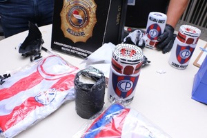 Hallan droga camuflada en atuendos deportivos en el Aeropuerto, con destino a Arabia Saudita - .::Agencia IP::.