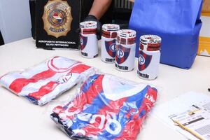 Quisieron enviar a Arabia Saudita cocaína en vasos de Cerro  - Policiales - ABC Color