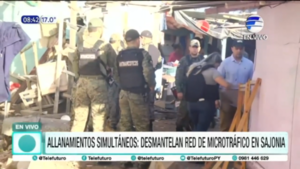 Desmantelan red de microtráfico en Sajonia
