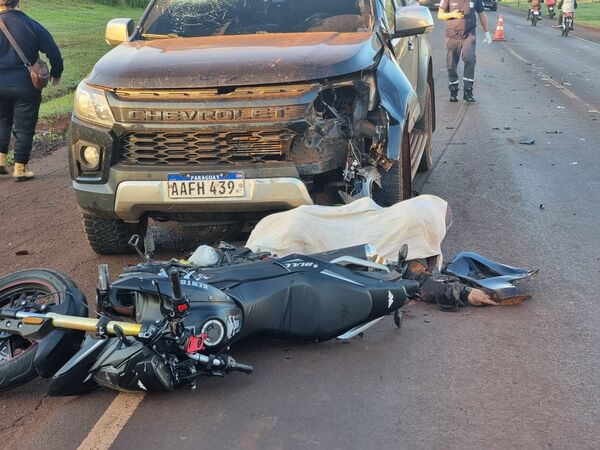 Motociclista fallece en accidente de tránsito - La Clave