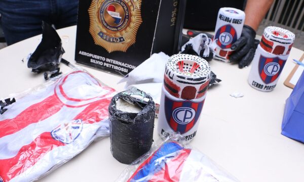 No pasó la frontera: hallan cocaína en vasos térmicos que iban a Arabia Saudita