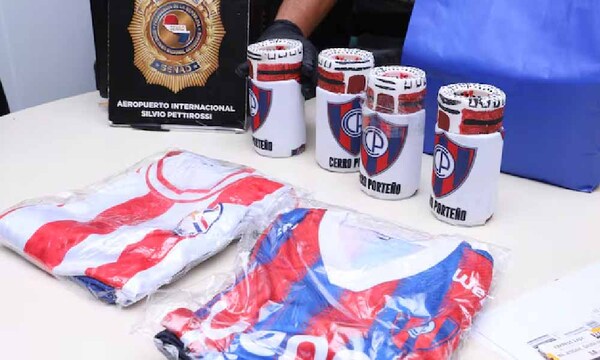 Intentan enviar cocaína en vasos térmicos de Cerro Porteño a Arabia Saudita – Prensa 5