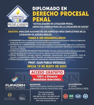 Organizan un diplomado para ayudar a comunidades indígenas - Judiciales.net
