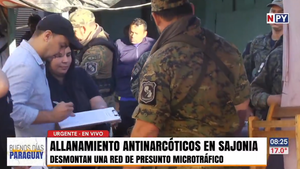 Desmantelan red de microtráfico y detienen a tres personas en Sajonia